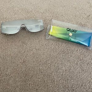 Silver Reflective sunglasses from QUAY